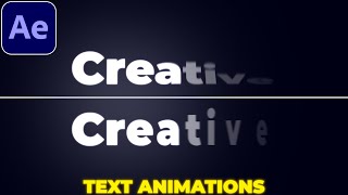 Text Flip Animation in After Effects  Text Animation  Text Reveal [upl. by Reidar494]