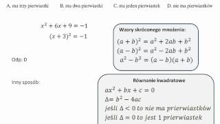 zadanie 9 Próbna matura z matematyki 24 listopad 2010 [upl. by Ylicic]