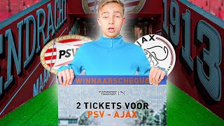 Ik probeerde tickets te winnen voor psv  Ajax [upl. by Roley]