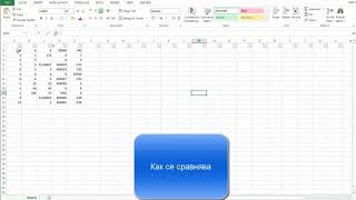 Ръководство по ексел  Как да сравним числа в ексел [upl. by Gerianne]
