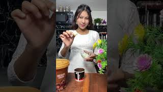 Amul Mystic Mocha Rasgulla Chocobar Ice Cream 😋😋 shorts trending Nandani Panchal [upl. by Sublett]