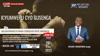 3 ICYUMWERU CYO GUSENGA  Umushyikirano n’Imana Isengesho rifite imbaraga by Joseph NSENGIYUMVA [upl. by Martz437]