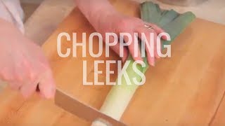 Chopping Leeks [upl. by Ellac]