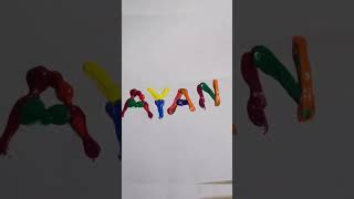 Thread drawing😱Thread painting🎨DiyartViralvideotrandinglikesubscribeshortsvideo [upl. by Enylcaj756]