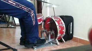 Sick Drummer Vs Mini Drum Kit  Crash test [upl. by Nithsa922]