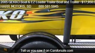 2005 GEKKO Boat and EZ Loader Trailer Boat and Trailer  fo [upl. by Eldoria]