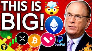 🚨BIG CRYPTO NEWS PAYPAL ETHEREUM amp VELO BLACKROCK TOKENIZED FUND [upl. by Aicinoid]