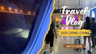 Travel vlog from Fuzhou International Airport to Shanghai International Airport China 🇨🇳 [upl. by Bella235]