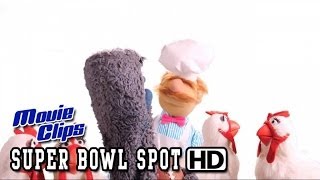 Muppets Most Wanted Super Bowl SPOT  quotBig Game Huddlequot 2014 HD [upl. by Ayanal205]