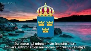 National Anthem of Sweden  Du Gamla Du Fria [upl. by Dadinirt]