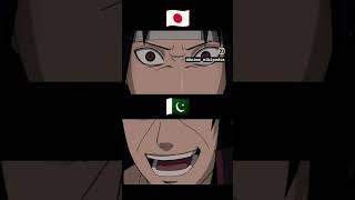 ITACHI Japanese 🇯🇵 VS Pakistan 🇵🇰 dub anime edit ITACHI [upl. by Omland637]