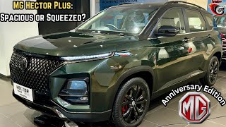 MG Hector Plus 2024 Anniversary Edition Is This TechPacked 7Seater the Ultimate SUV [upl. by Hannaj]