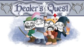 Healers Quest  Hilarious Unique Lighthearted RPG On Kickstarter  Gameplay Lets Play First Look [upl. by Prisca]