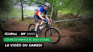 Coupe de France VTT XC Ussel 2024 🔥👀 La vidéo FullAttack du samedi [upl. by Suirradal]