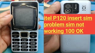 itel mobile insert sim problem keypad phone sim not working 💯 OK [upl. by Sisson]