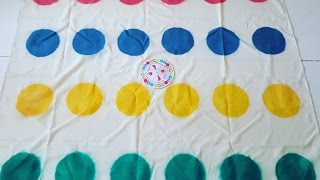 DIY Twister Mat Game [upl. by Millar160]