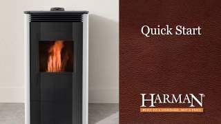 Harman® Allure50 Pellet Stove Quick Start Video [upl. by Catlaina]