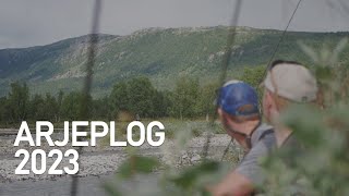 Flugfiske efter Öring  Arjeplog 2023 [upl. by Milak]