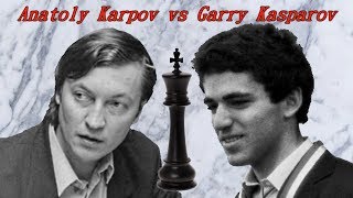 Partite Commentate di Scacchi 286  Karpov vs Kasparov  Strategia contro Tattica  1984 D55 [upl. by Colburn527]