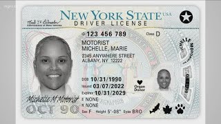 New redesigned driver licenses in New York state [upl. by Divan]