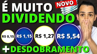 ðŸ”¥ MEGA ANÃšNCIO DE DIVIDENDOS e DESDOBRAMENTO DE AÃ‡Ã•ES  8 AÃ‡Ã•ES PARA DIVIDENDOS [upl. by Cordell]