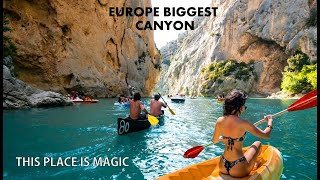 Welcome to Paradise I Gorge du Verdon France I Europe Biggest Canyon I GoPro 10 [upl. by Aihseyt]