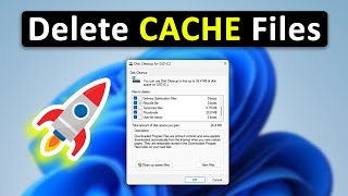 How To Delete Cache Files in Windows 11 [upl. by Siddon]