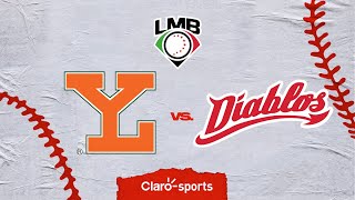 Diablos Rojos del México vs Leones de Yucatán en vivo  Liga Mexicana de Béisbol  Juego 1 [upl. by Adnauqahs]