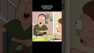 How Rick and Morty ruin family dinner night rickandmorty [upl. by Muir]