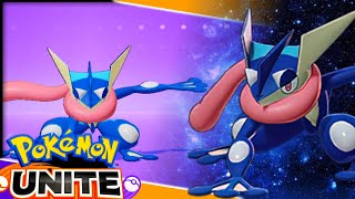 Best Gameplay Of Greninja With Water Shuriken  Pokemon Unite gameplay part 3 [upl. by White]