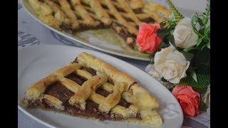 CROSTATA DI PASTA SFOGLIA CON 2 INGREDIENTI  ricetta facilissima  Maria Grazia [upl. by Channa508]