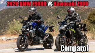 2020 BMW F900R vs Kawasaki Z900 [upl. by Napier359]