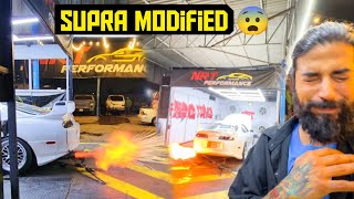 Finally Apni Supercar Supra MK4 Full Modify Hogai Loudest Exhaust Ke Sath Dubai Mai 😱 [upl. by Orton]