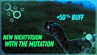 Nightvision Mutation with the New Nightvision  The Isle Evrima [upl. by Dyolf]