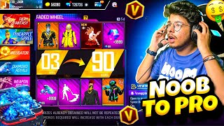 Free Fire Luckiest Id Got Everything Permanent In 1 Spin 😍 Rarest Level 1 Id Garena Free Fire [upl. by Audy]