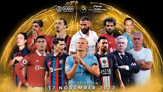 Globe Soccer Awards  13th Edition 2022 [upl. by Nylanna]