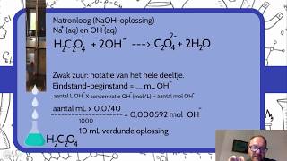 titreren met oxaalzuur [upl. by Reiko250]