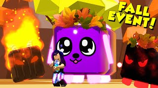 Getting LEGENDARY FALL PETS in Roblox Bubble Gum Simulator 🍁 [upl. by Eiuqnom475]