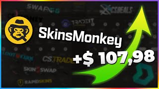 How to make PROFIT on SKINSMONKEY in 2024 [upl. by Pasia]