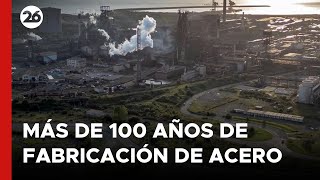 La mayor acería de Gran Bretaña pondrá fin a su producción tras 100 años [upl. by Ahsemik]