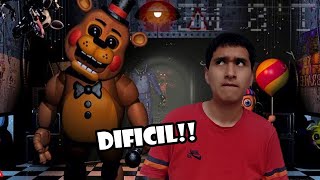 ME PASO LA NOCHE MÁS DIFICIL NOCHE 6  Five Nights At Freddys 2 [upl. by Sontich277]