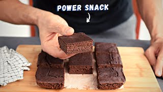 These PROTEIN BROWNIES are my favorite post workout snack no protein powder [upl. by Hcurab83]