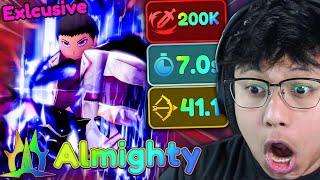 ALMIGHTY SHINY DARK REVENANT SSS MAX STATS SHOWCASE  Anime Defenders [upl. by Aisset]