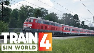 Train Sim World 4 Die DB BR 218 Einführung [upl. by Enotna]