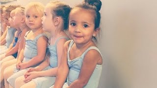 FIRST DANCE CLASS FOR 3 YEAR OLD [upl. by Kiraa291]