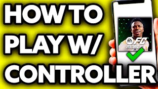 How To Play FIFA Mobile with PS4 Controller 2024 [upl. by Mather]