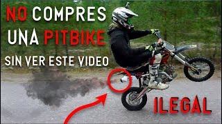 🤔Quieres comprar una PITBIKE 👉125cc  Mira este video🤨 [upl. by Vivian841]