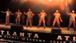 SouthSide Centaurs Iota Phi Theta Step 2013 Atlanta Greek Picnic step show [upl. by Kimon]