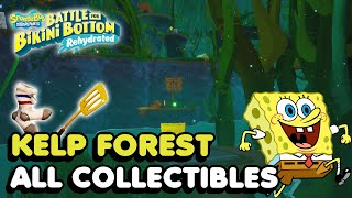 Kelp Forest  All Collectibles In Spongebob Squarepants Battle For Bikini Bottom Rehydrated PS4 [upl. by Kilar716]