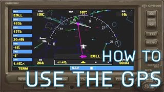 FSX How to Use the GPS  Flight Plan  Approach SetUp [upl. by Symon408]